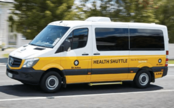 St John Health Shuttle Bus