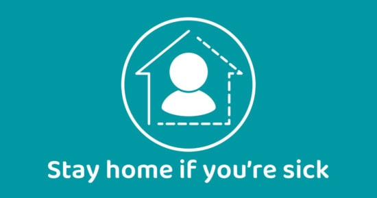 Stay home if you're sick