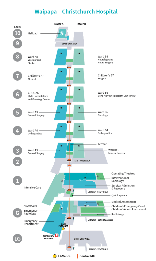 Waipapa All Levels Floor Plan Map