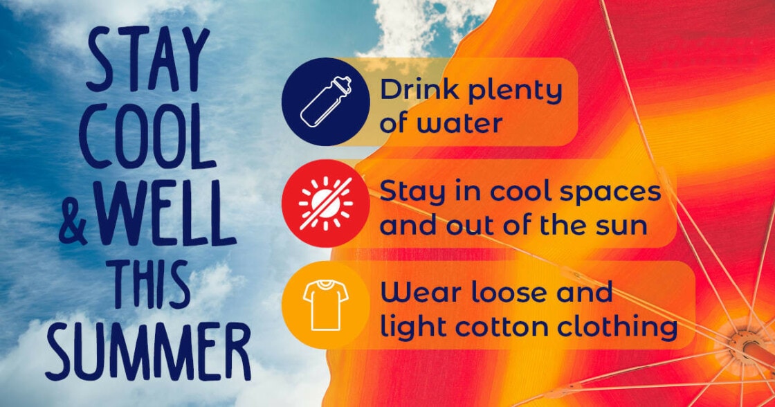 Stay cool and well this summer