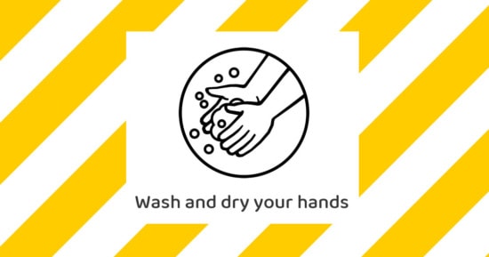 Wash and dry your hands