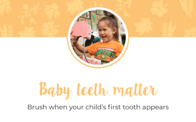 Baby teeth matter