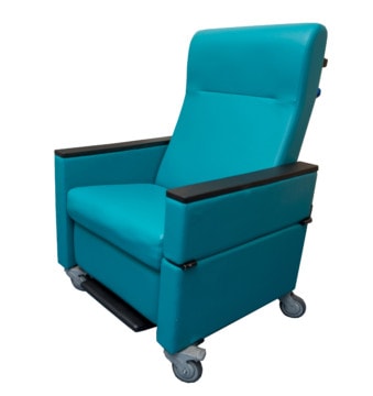 A recliner chair is available for parents/caregivers