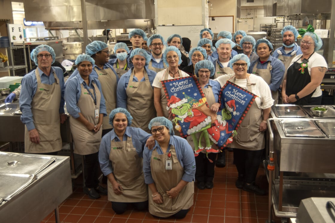 Serving up a festive treat for Canterbury patients