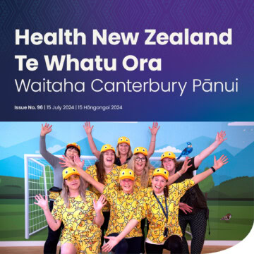 HEALTH NEW ZEALAND | TE WHATU ORA WAITAHA CANTERBURY PĀNUI  