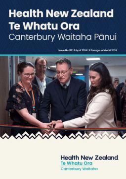 Te Whatu Ora Waitaha Canterbury Pānui Monday 8 April 2024