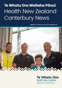 Te Whatu Ora Waitaha | Canterbury Pānui Monday 18 December 2023