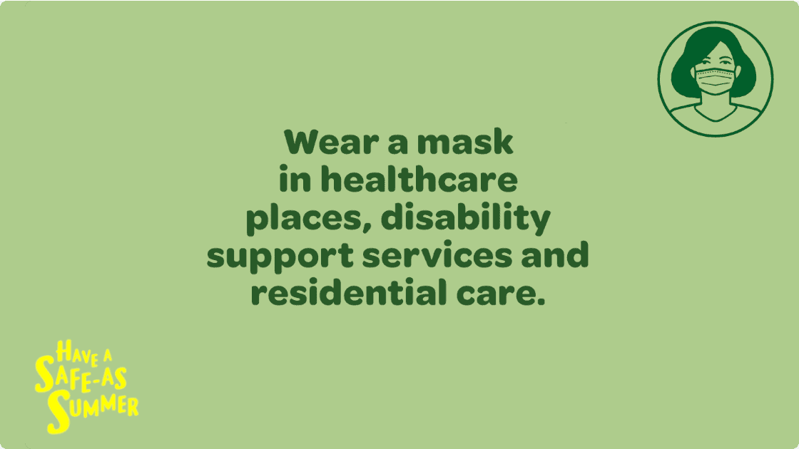 Where masks in healthcare places