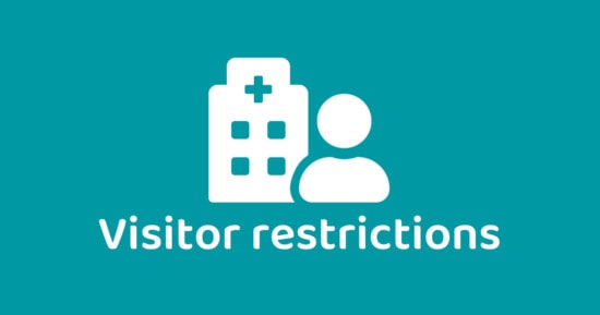 The DHB's visitor policy has again been updated as we navigate our way through COVID-19 alert level three