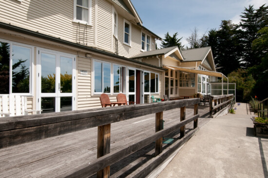 Patient Deck at Waikari Hospital