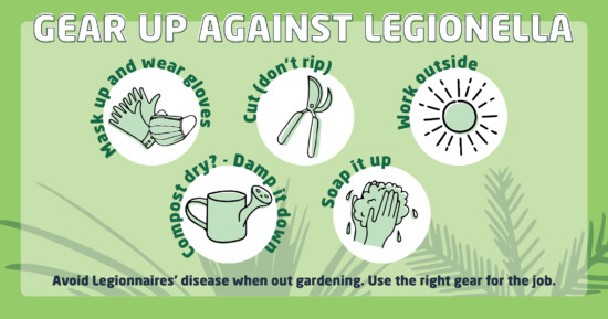 Gear up against legionella